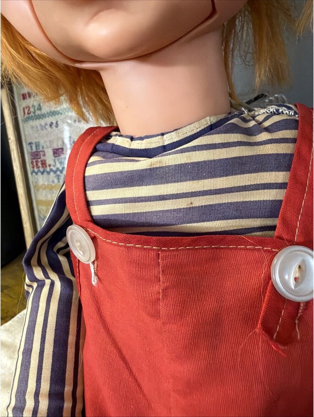 VTG Toy OTIS O'BRIEN - 30" Ventriloquist Doll/Dummy - 1972 by Uneeda - WORKING - Picture 4 of 10